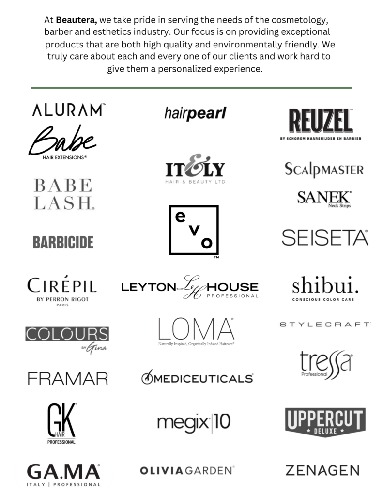 A paper of all of the Beautera Brands